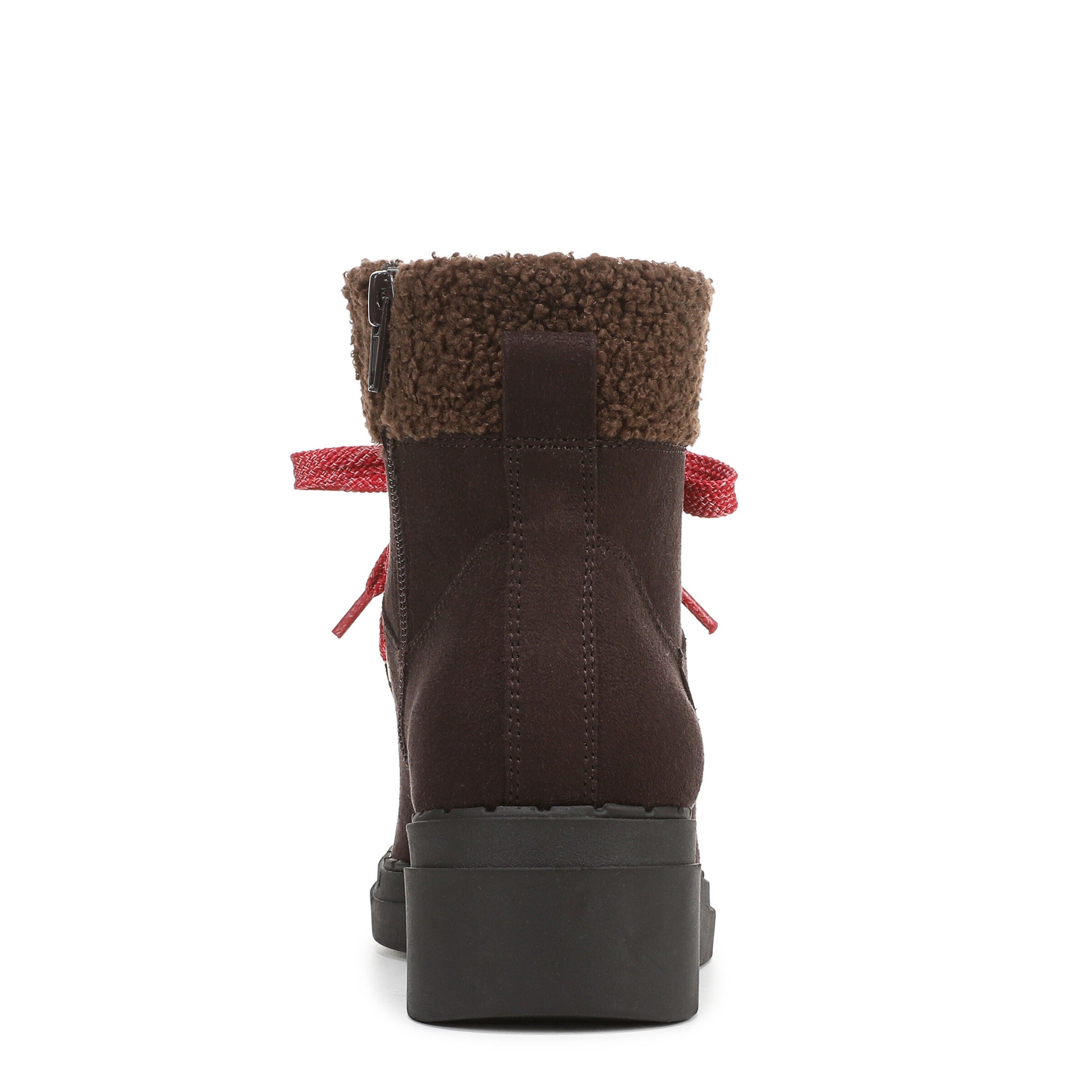 Devon Wedge Ankle Boot, DARK CHOCOLATE, on-hover image number 1