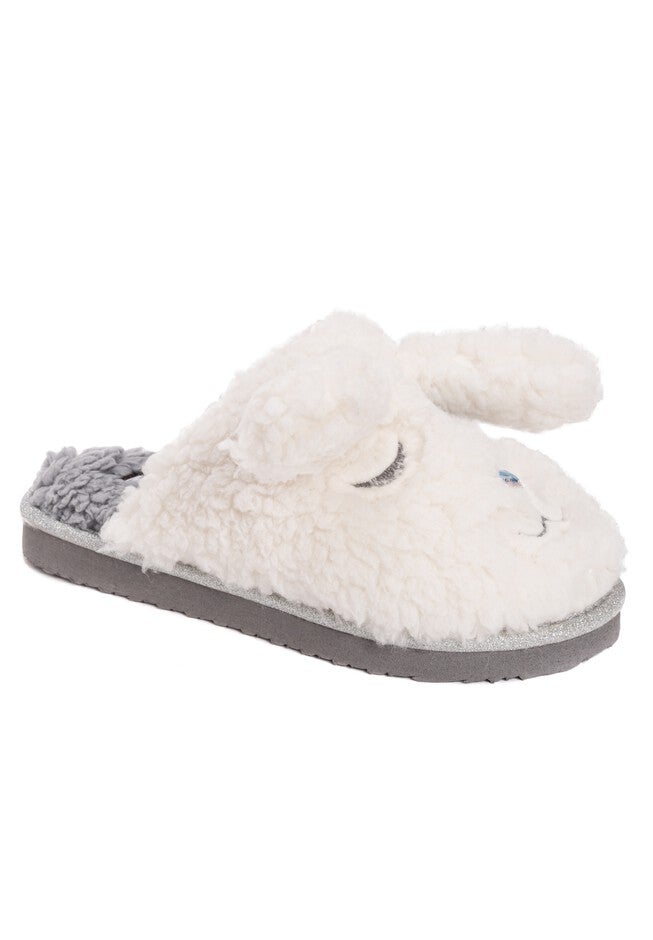 Critter Scuff Slipper by Muk Luks®, IVORY, hi-res image number null