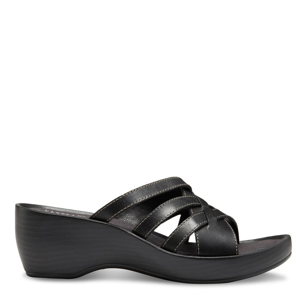 Poppy Sandal, BLACK, alternate image number 2