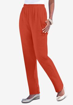 Straight Leg Soft Knit Pant