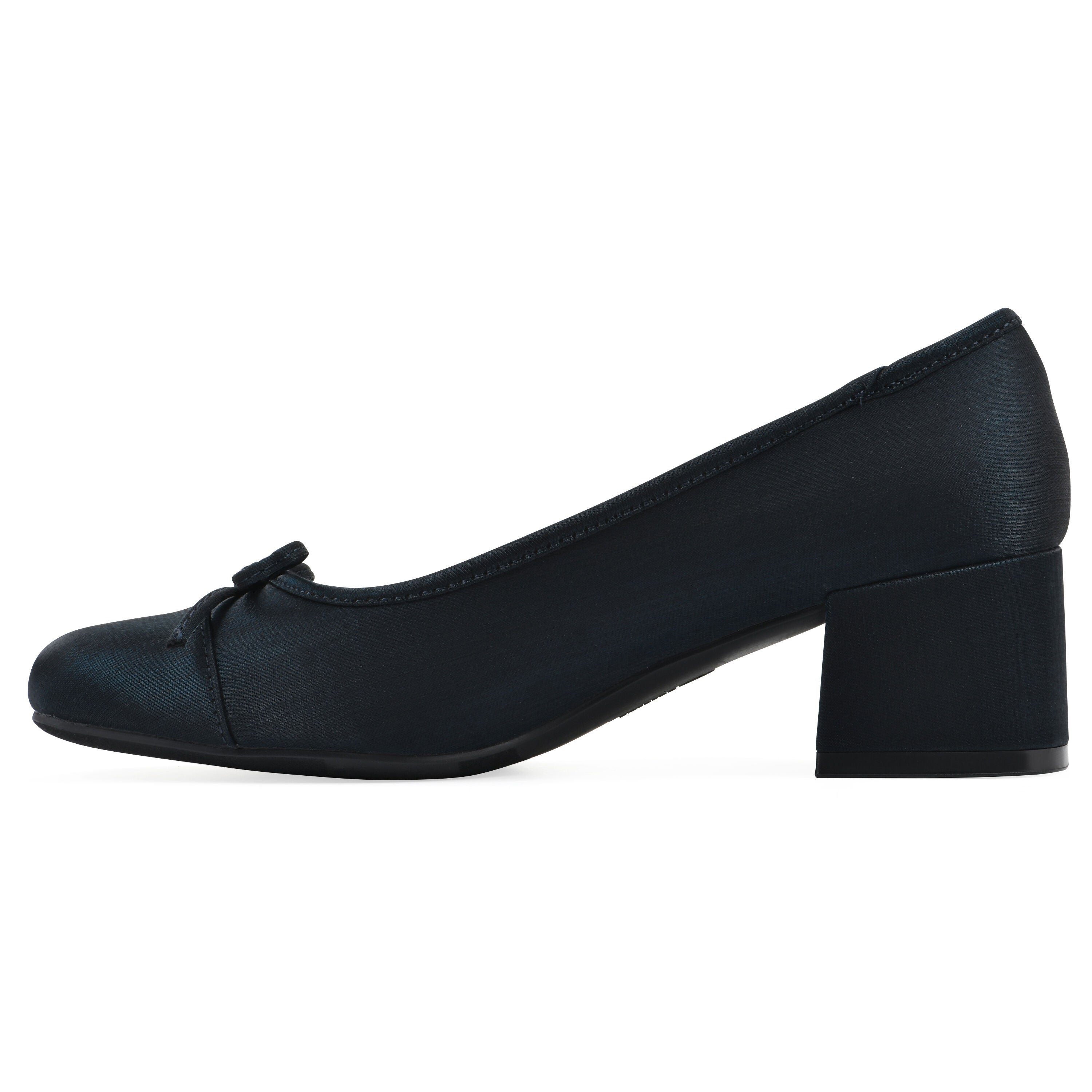 Lately Block Heel, MID BLUE SHIMMER, alternate image number 3