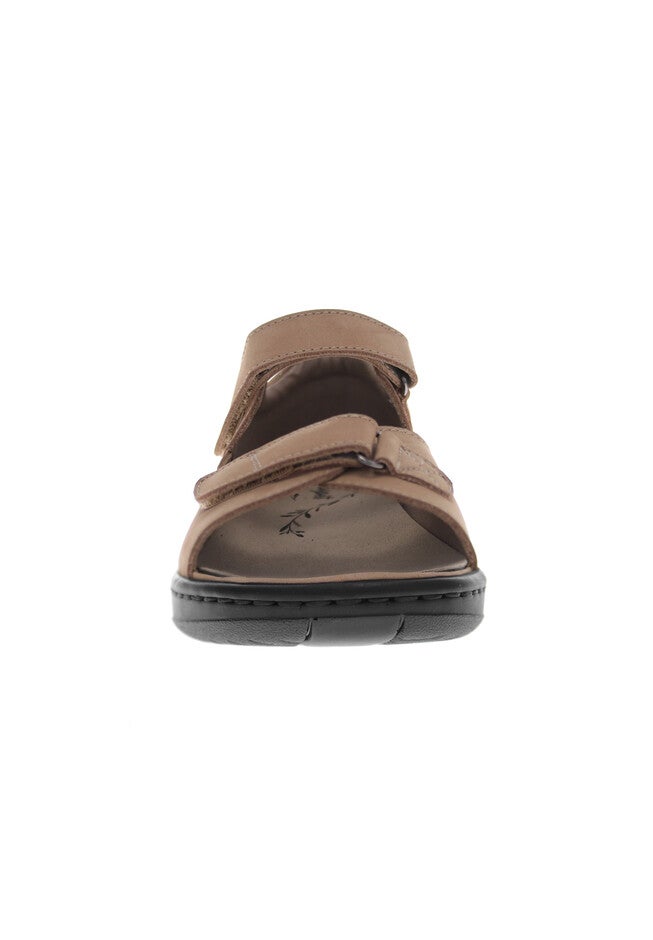 Gemma Sandal, DUSTY TAUPE NUBUCK, alternate image number 2