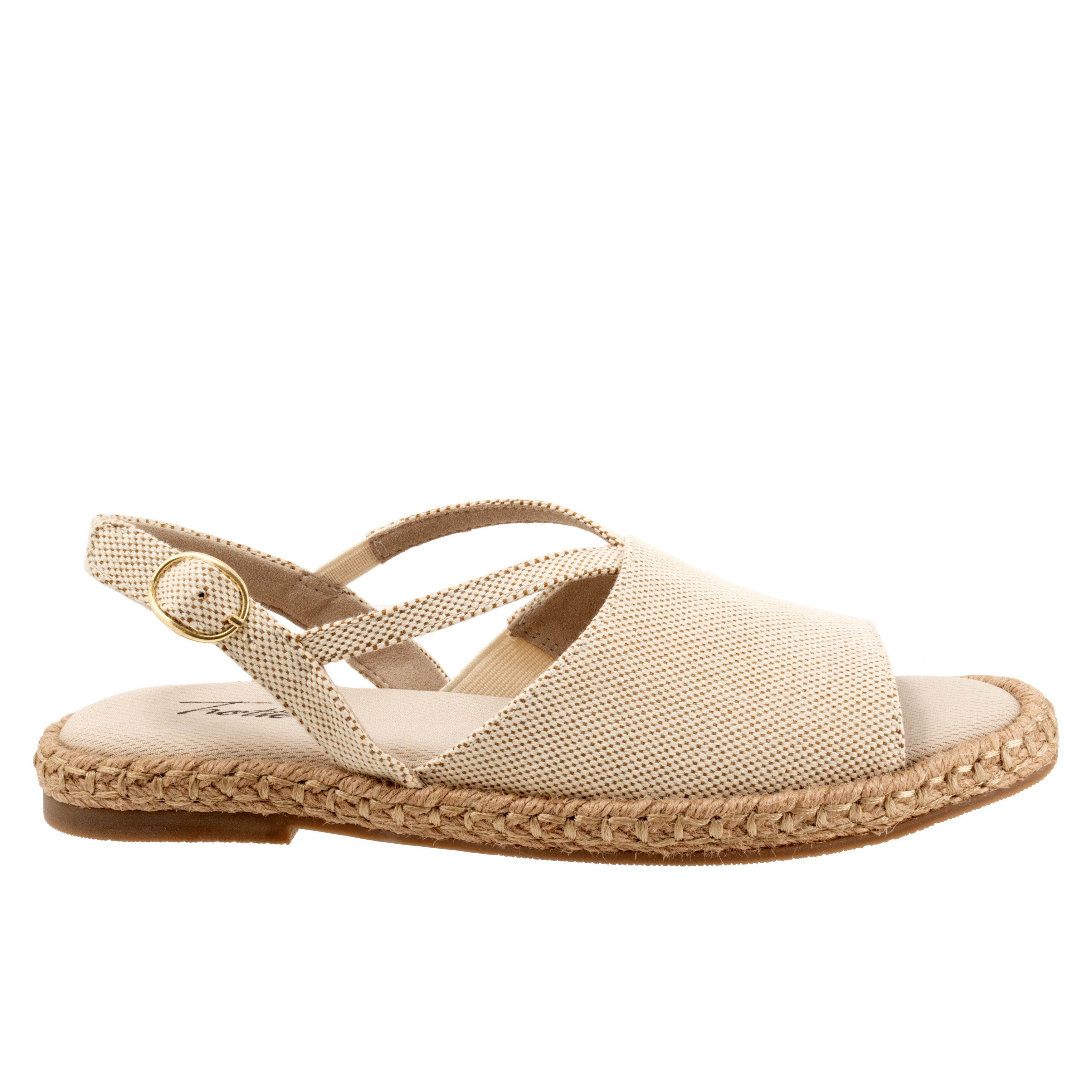 Pepper Sandal, NATURAL TEXTILE, alternate image number 4