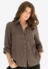 Frankie Big Shirt, BROWN SUGAR PLAID, hi-res image number null