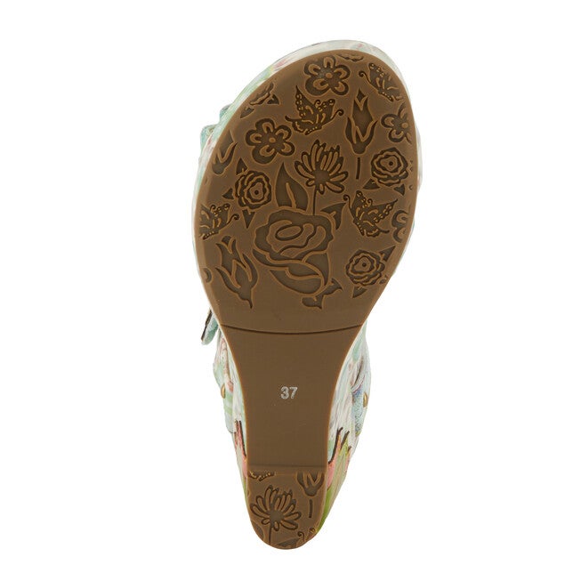 Karnitsky Sandal, MINT GREEN MULTI, alternate image number 6