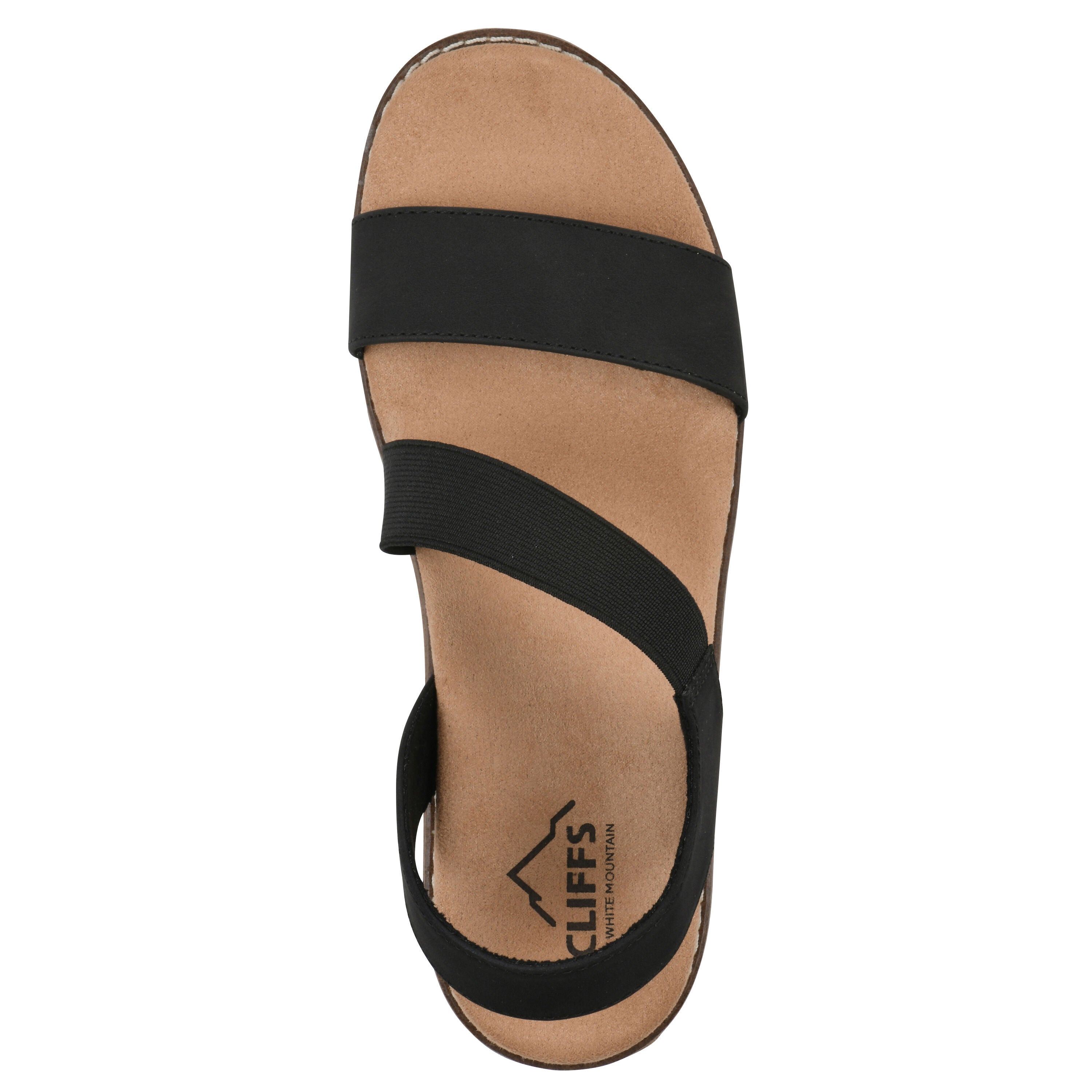 Tinnley Wedge Sandal, BLACK NUBUCK, alternate image number 4