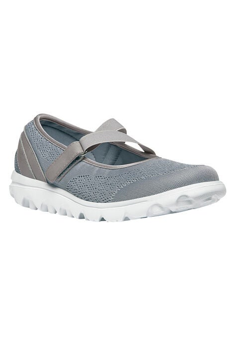 TravelLite Mary Jane Sneaker by Propet®, SILVER, hi-res image number null