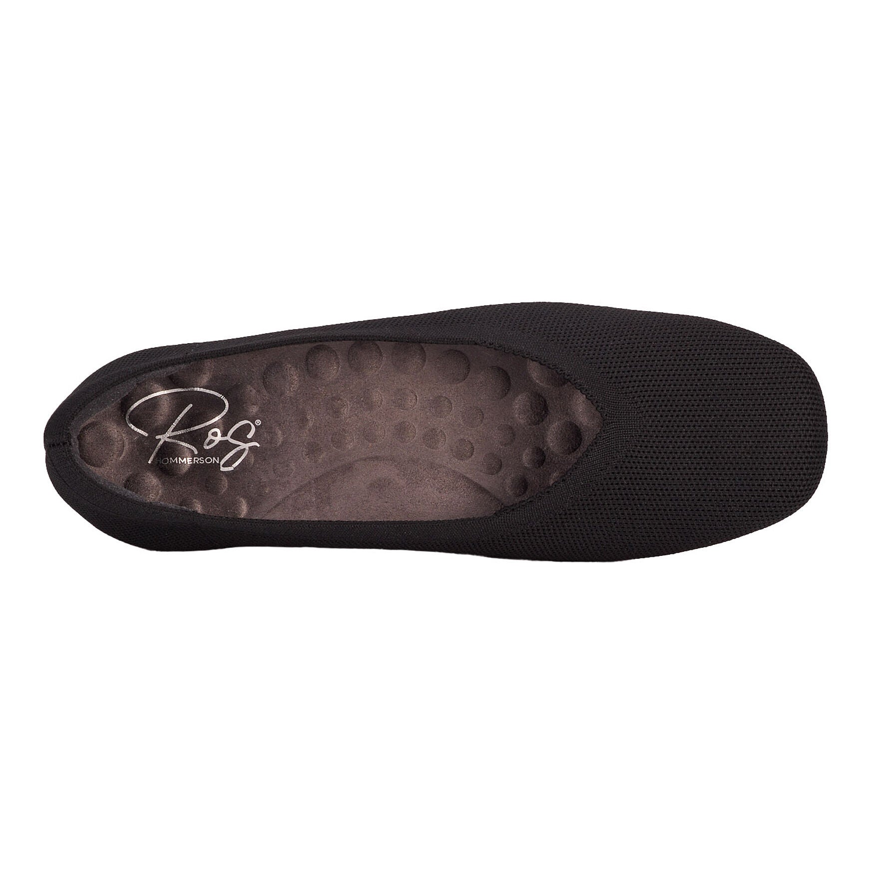 Niki Stretch Knit Flat, BLACK KNIT, alternate image number 5
