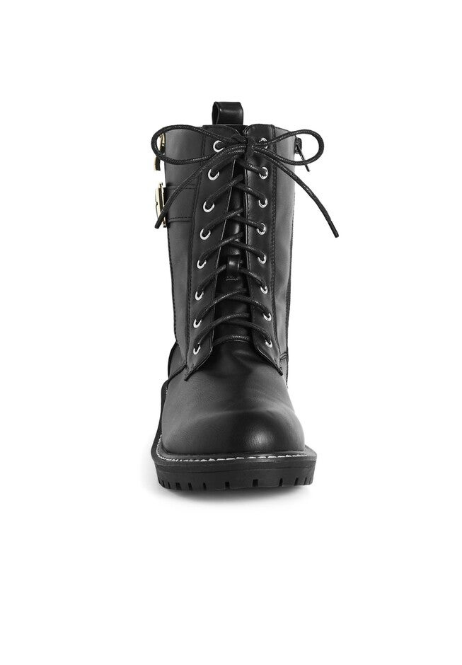 Ocean Lace Up Boot, BLACK, alternate image number null
