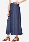 Chambray Maxi Skirt, , alternate image number null