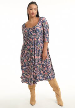 Sweetheart Swing Dress