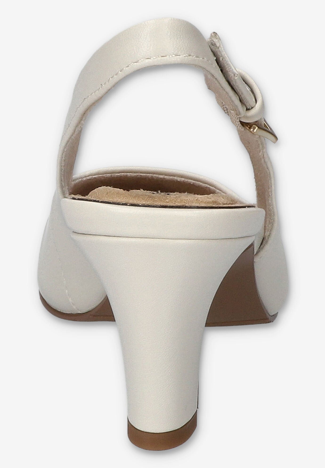 Ritsa Square Toe Slingback Pump, BONE, alternate image number 3