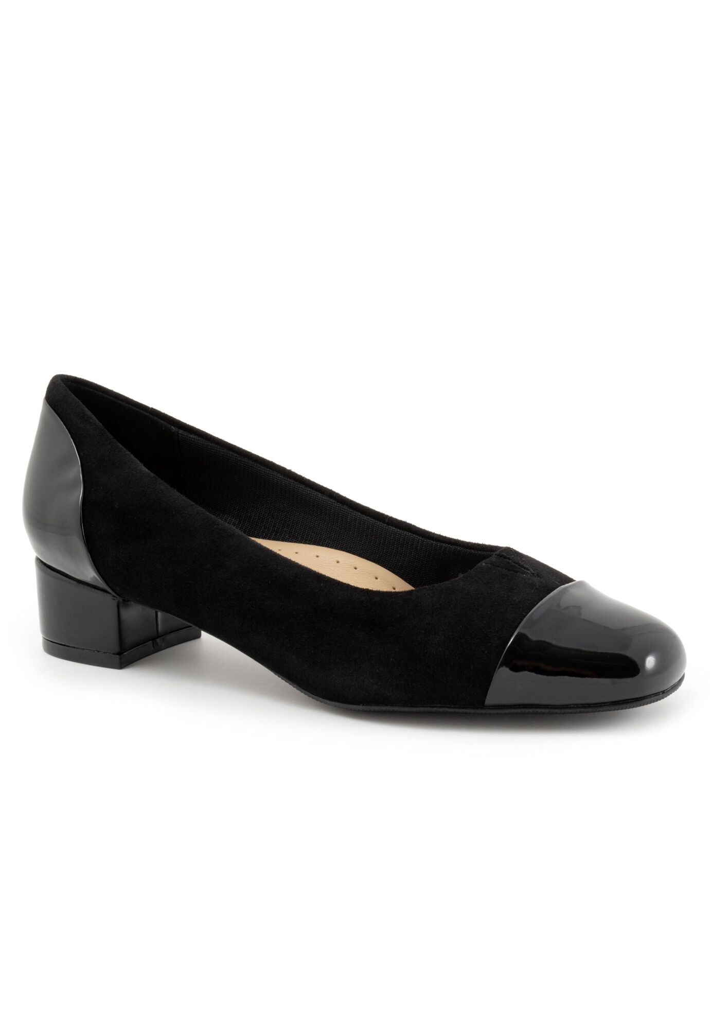 Daisy Pump, BLACK SUEDE, hi-res image number 0