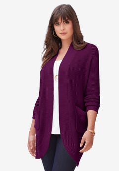 Waffle Cardigan