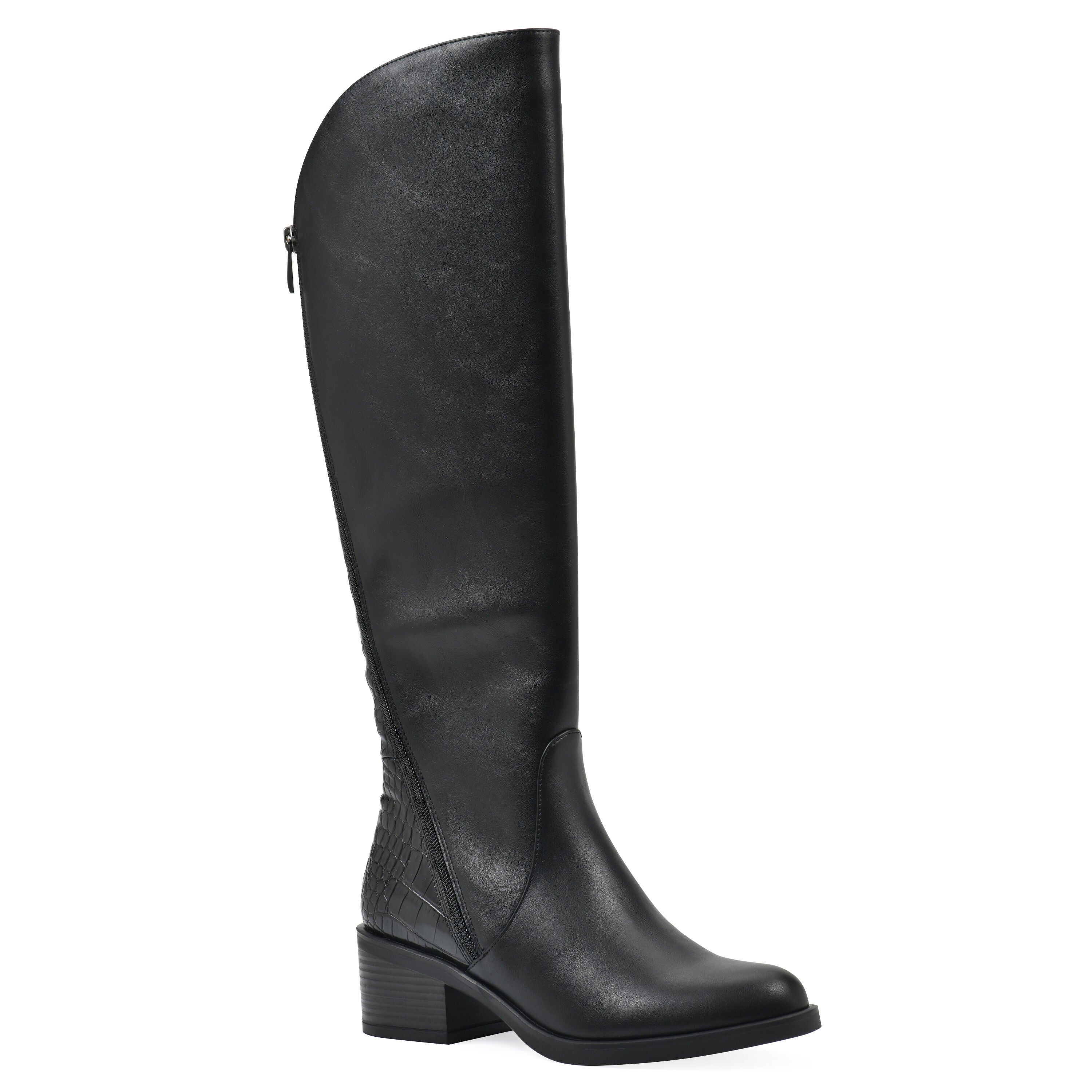 Cushaw Tall Shaft Boot, BLACK SMOOTH, hi-res image number 0