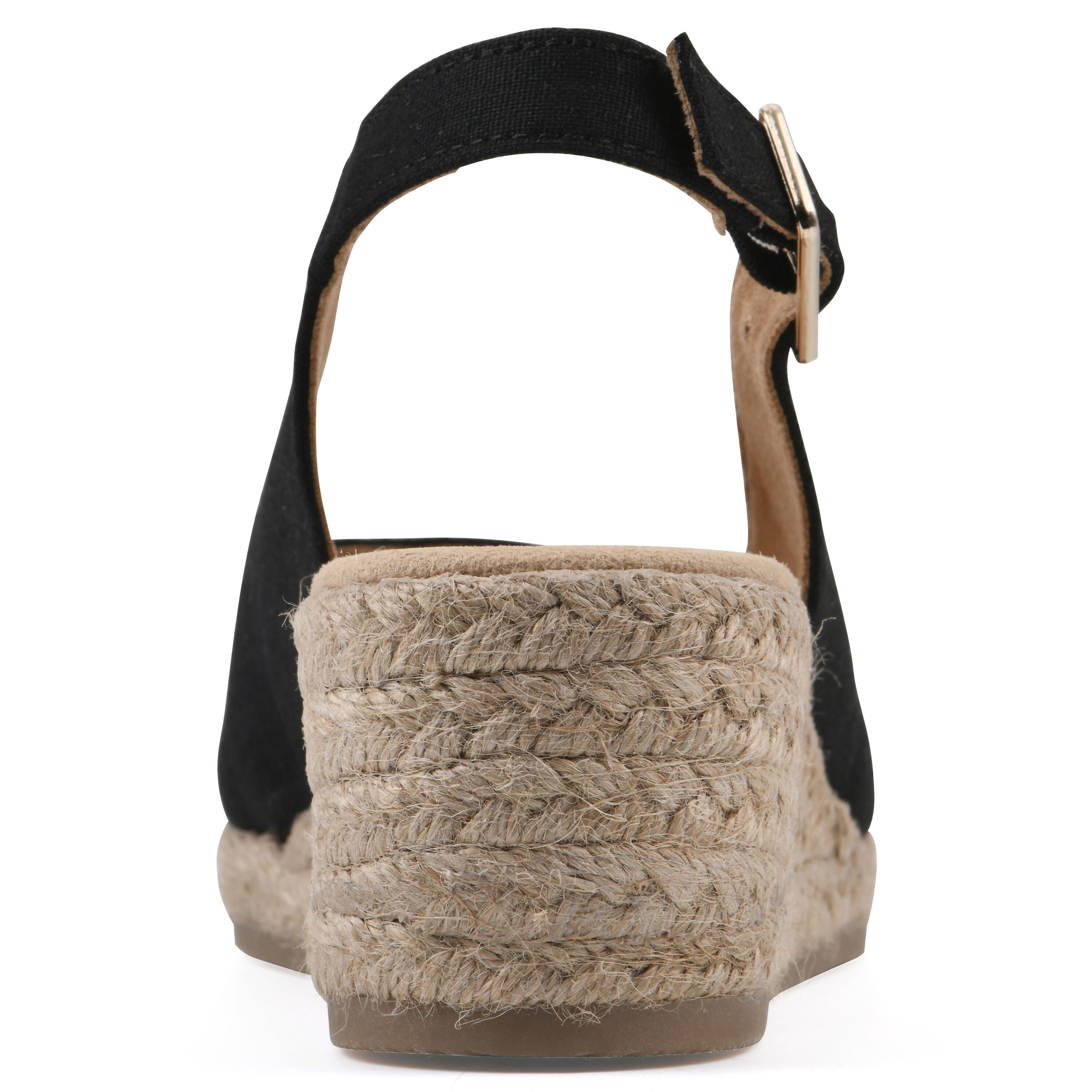 Maize Espadrille Wedge Sandal, BLACK FABRIC, on-hover image number 1