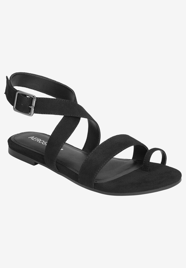 Shortener Sandal , BLACK FABRIC, hi-res image number 0