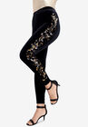 Velour Legging, METALLIC SEQUIN, hi-res image number null