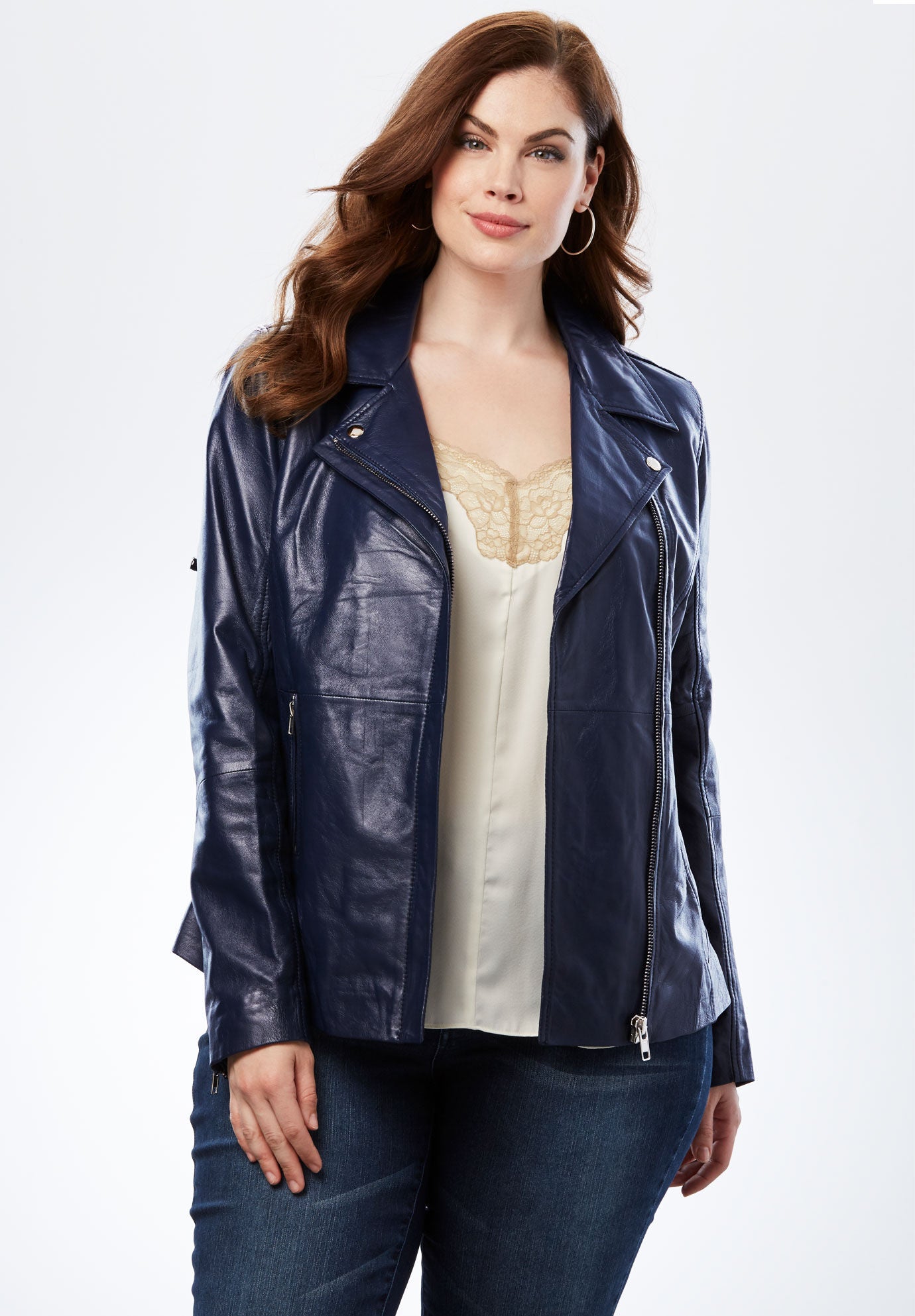 roamans leather jackets