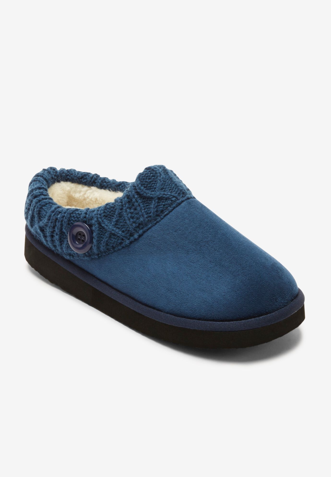 Women s Wide Extra Wide Width Slippers Woman Within