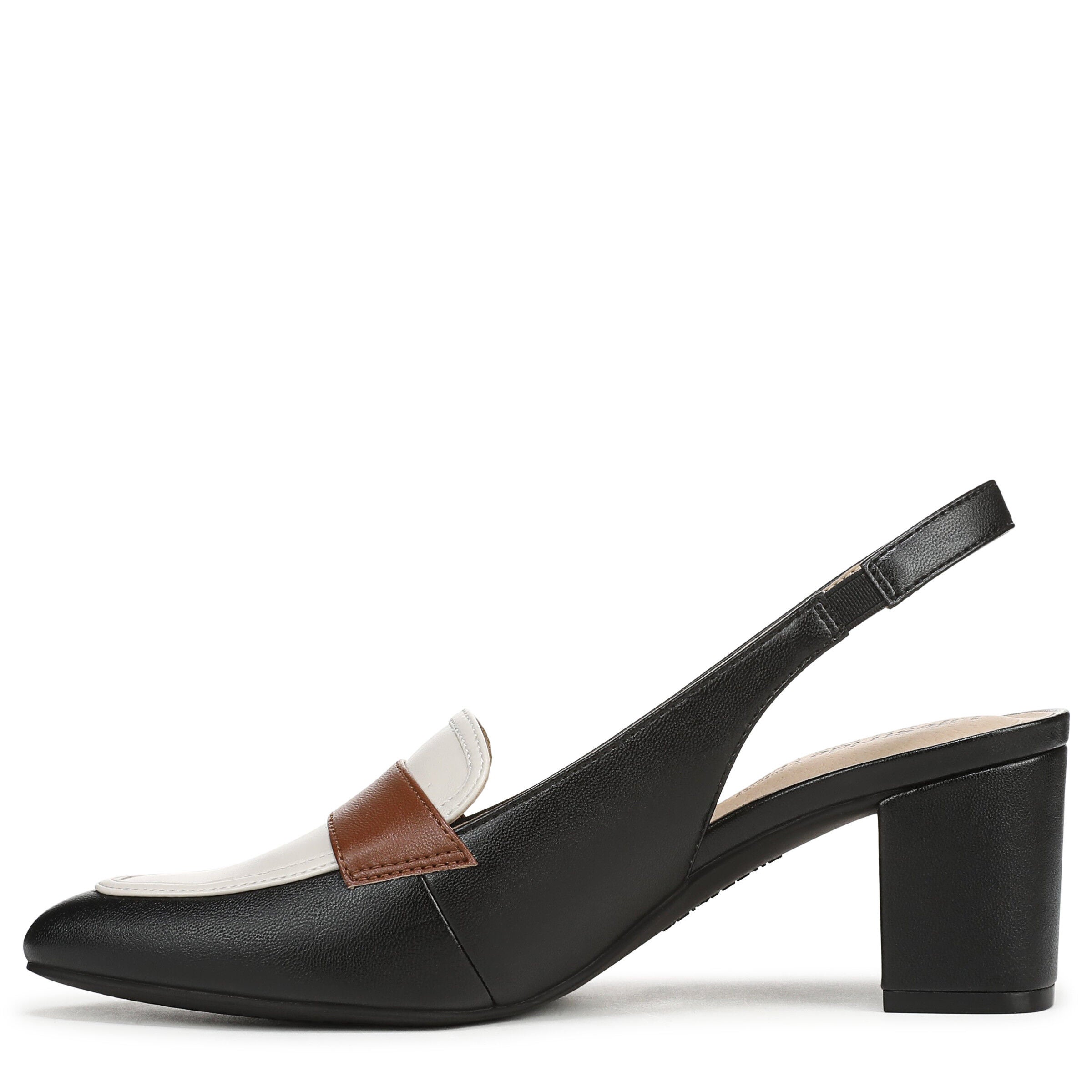 Angel Slingback Pump, BLACK BONE MULTI, alternate image number 5