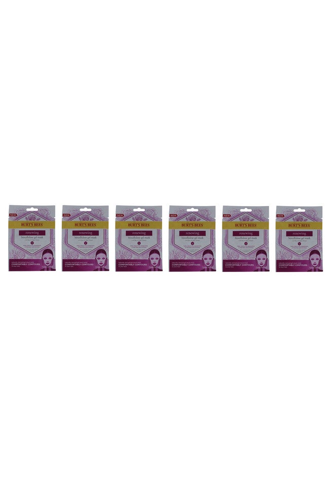 Renewing Biocellulose Gel Face Mask - Pack Of 6 -1 Pc Mask, O, hi-res image number null