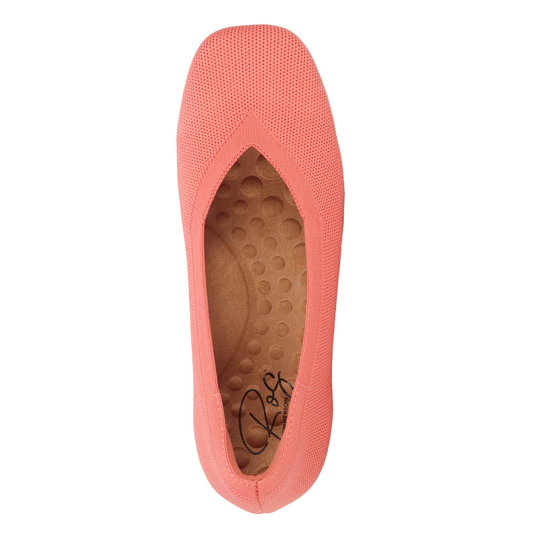 Niki Stretch Knit Flat, CORAL, alternate image number 5
