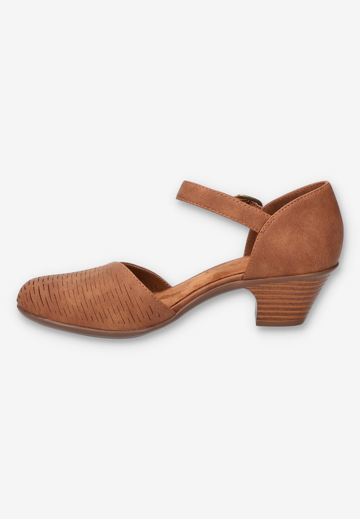 Justina Block Heel Sandal, TAN, alternate image number 4