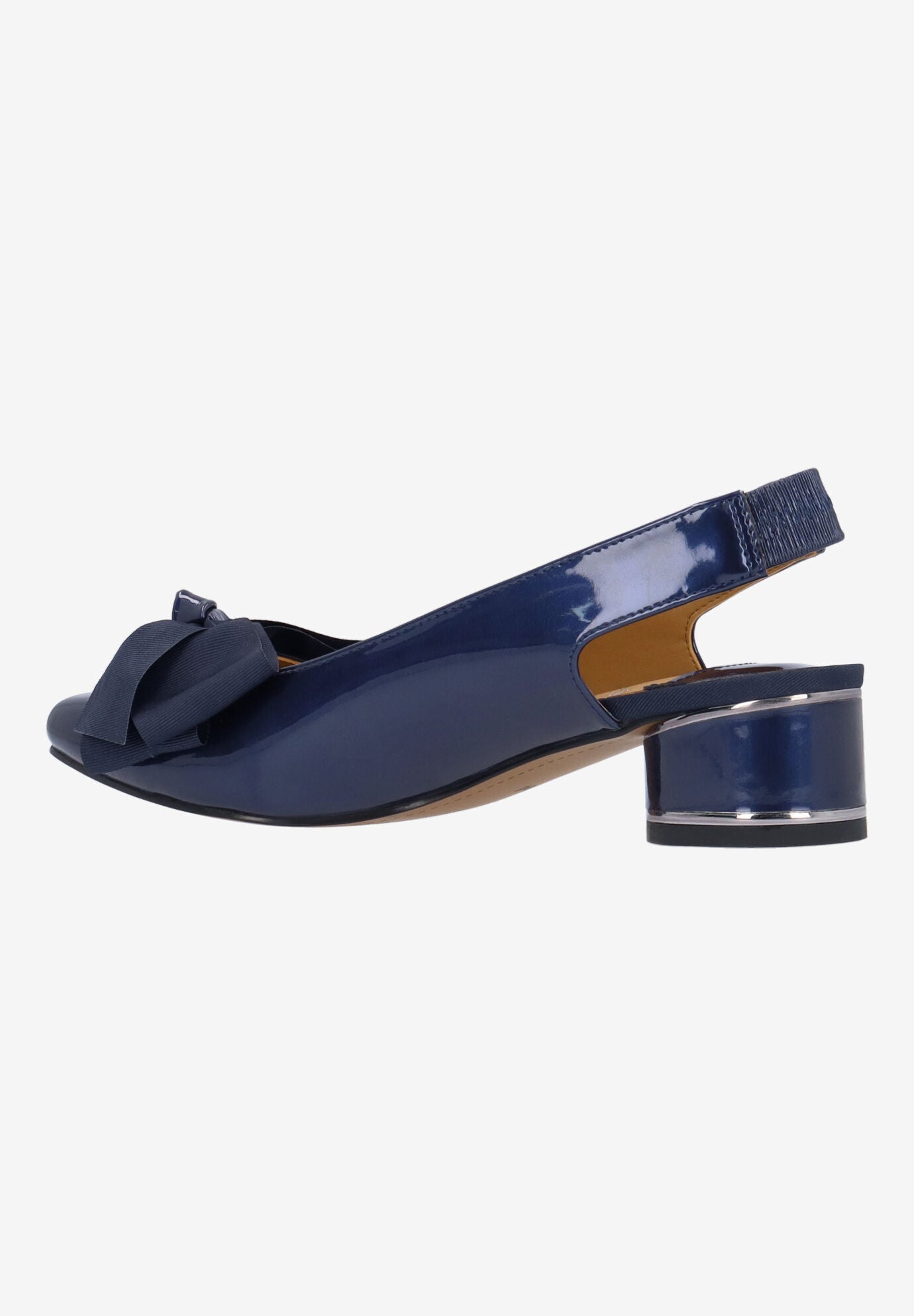 Lazule Slingback Pump, NAVY, alternate image number 5
