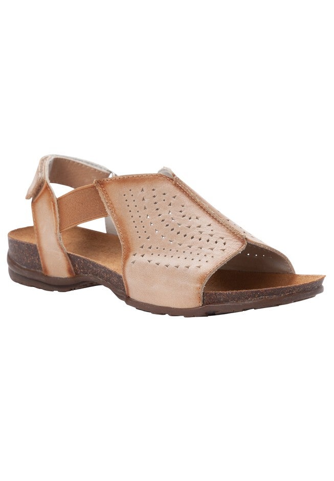 Feya Flat Sandal , OYSTER, hi-res image number null