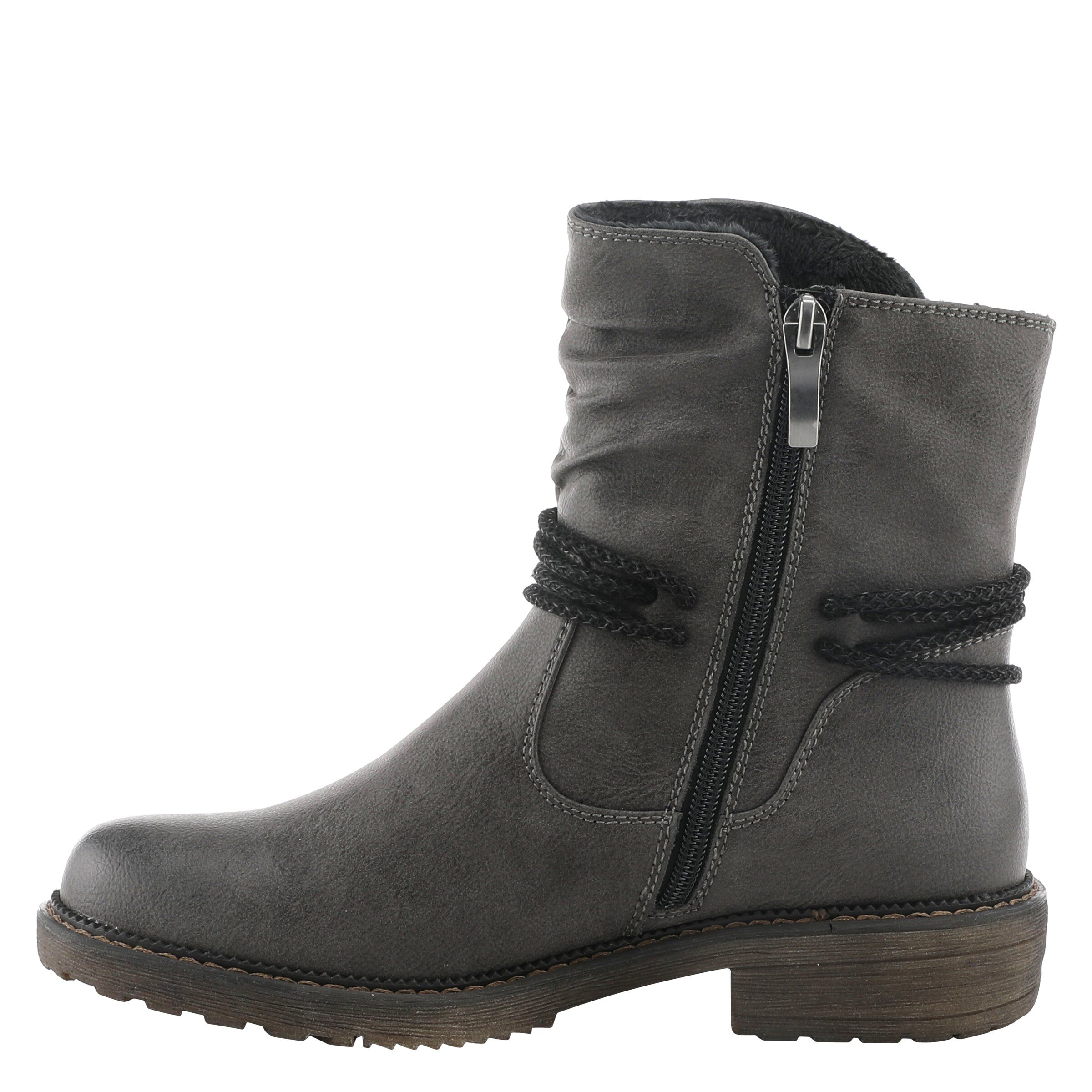 Kathie Mid Calf Boots, GREY, alternate image number 2