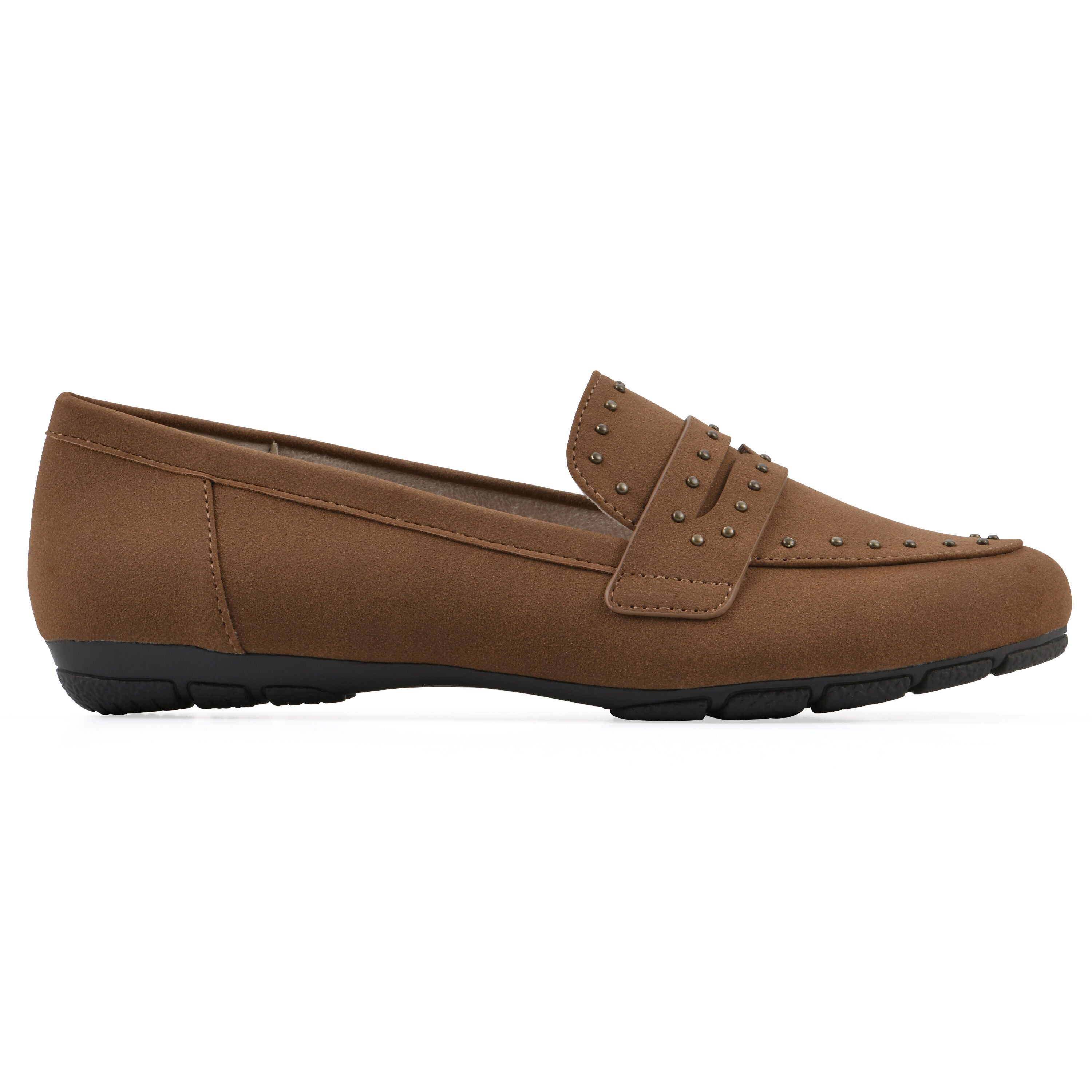 Giada Driving Mocassin, BROWN SUEDED SMOOTH, alternate image number 2