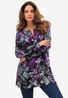 Thermal Henley Tunic