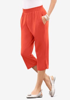 Soft Knit Capri Pant