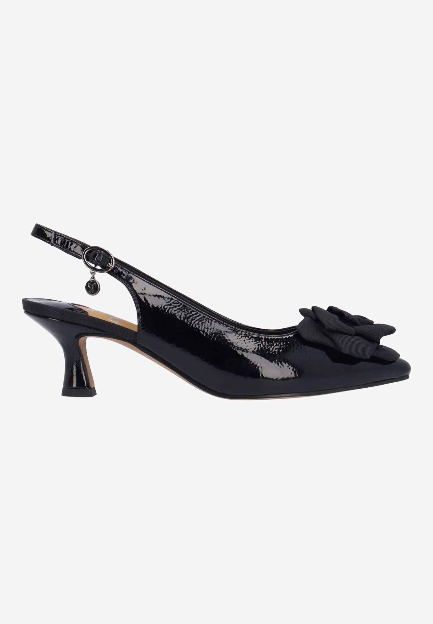 Kendry Slingback Pump, BLACK, alternate image number 3