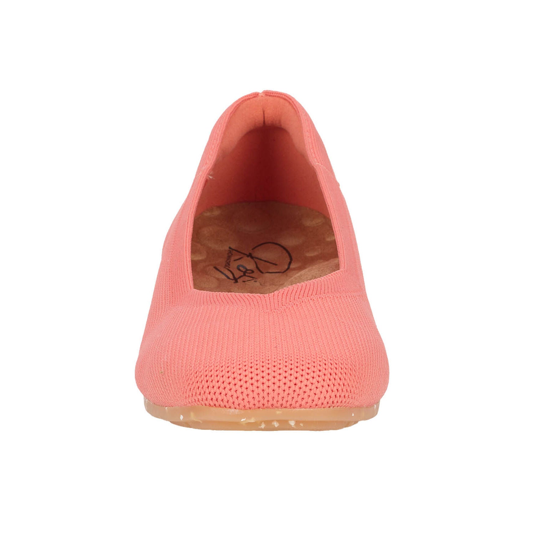 Niki Stretch Knit Flat, CORAL, alternate image number 3