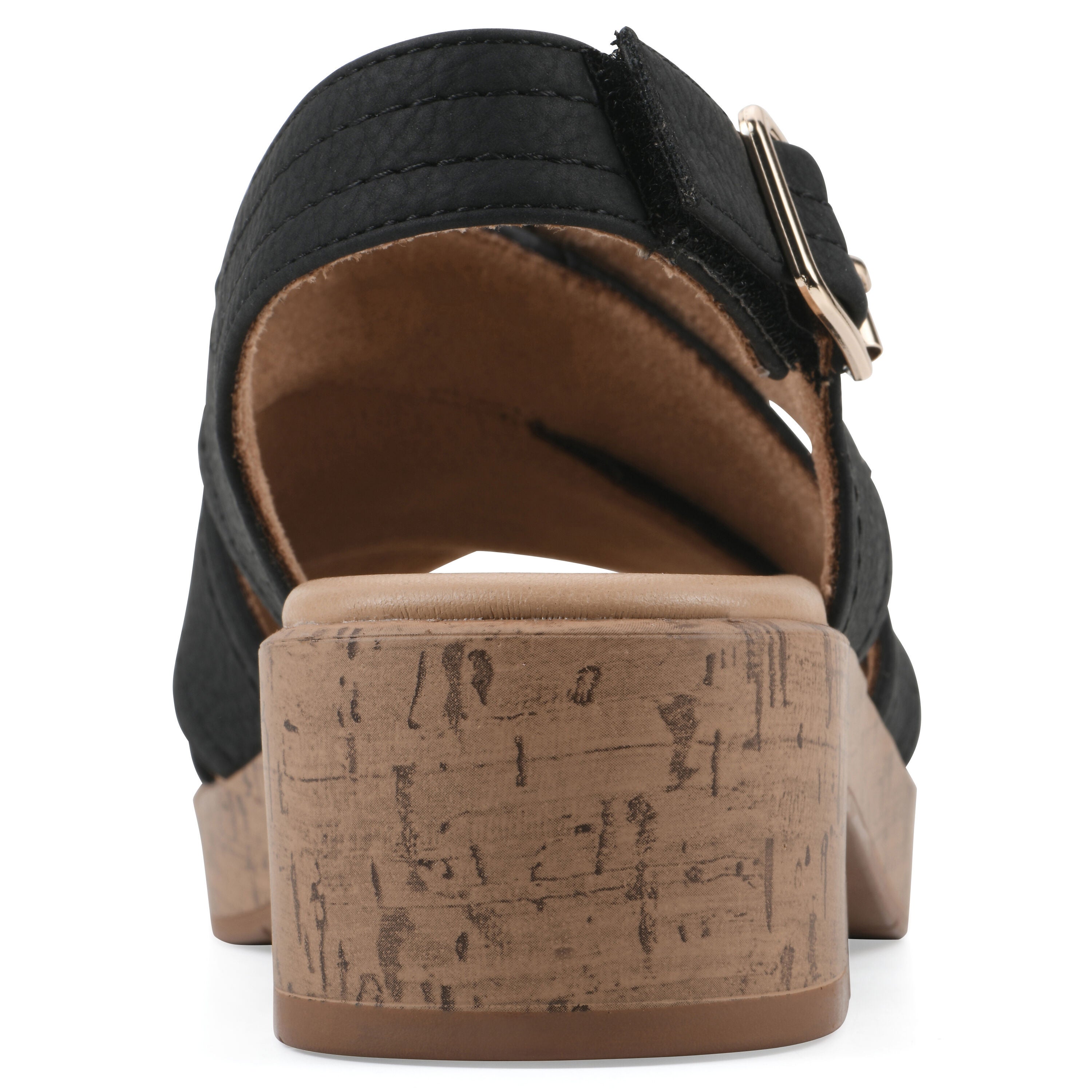 Finnlee Block Heel Sandal, BLACK NUBUCK, on-hover image number 1