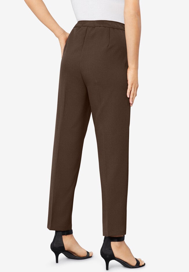 Ankle-Length Bend Over® Pant, CHOCOLATE, hi-res image number null