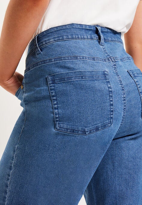 June Fit Wide-Leg Jeans, , alternate image number null