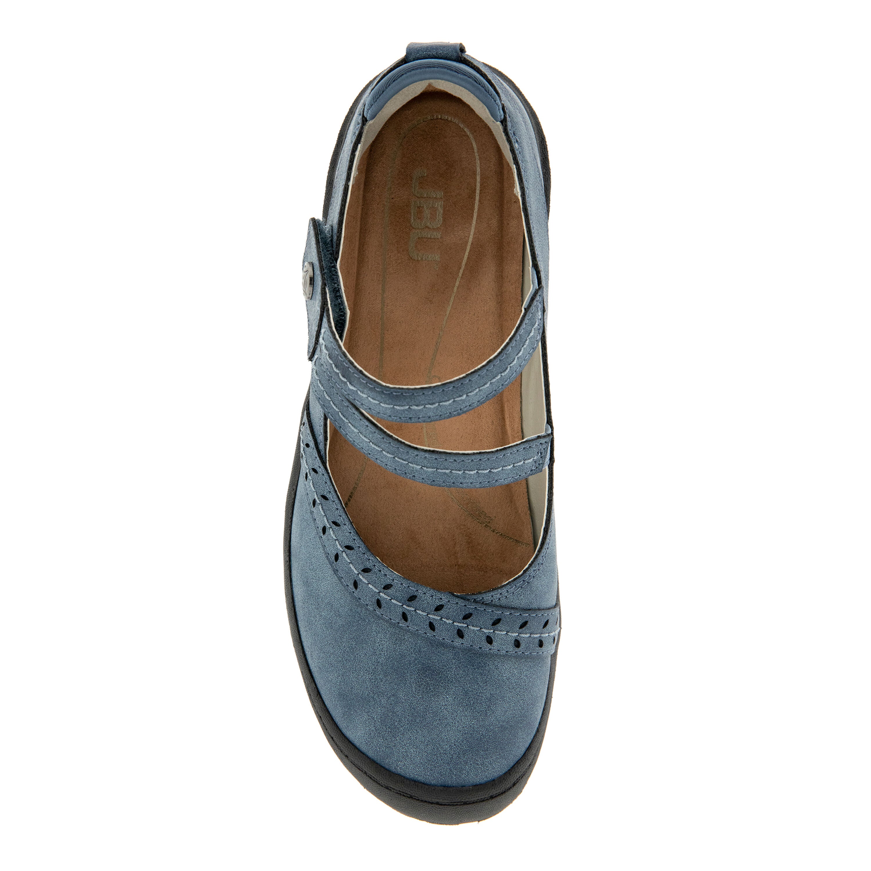Adeline Casual Mary Jane Flat, DENIM, alternate image number 4