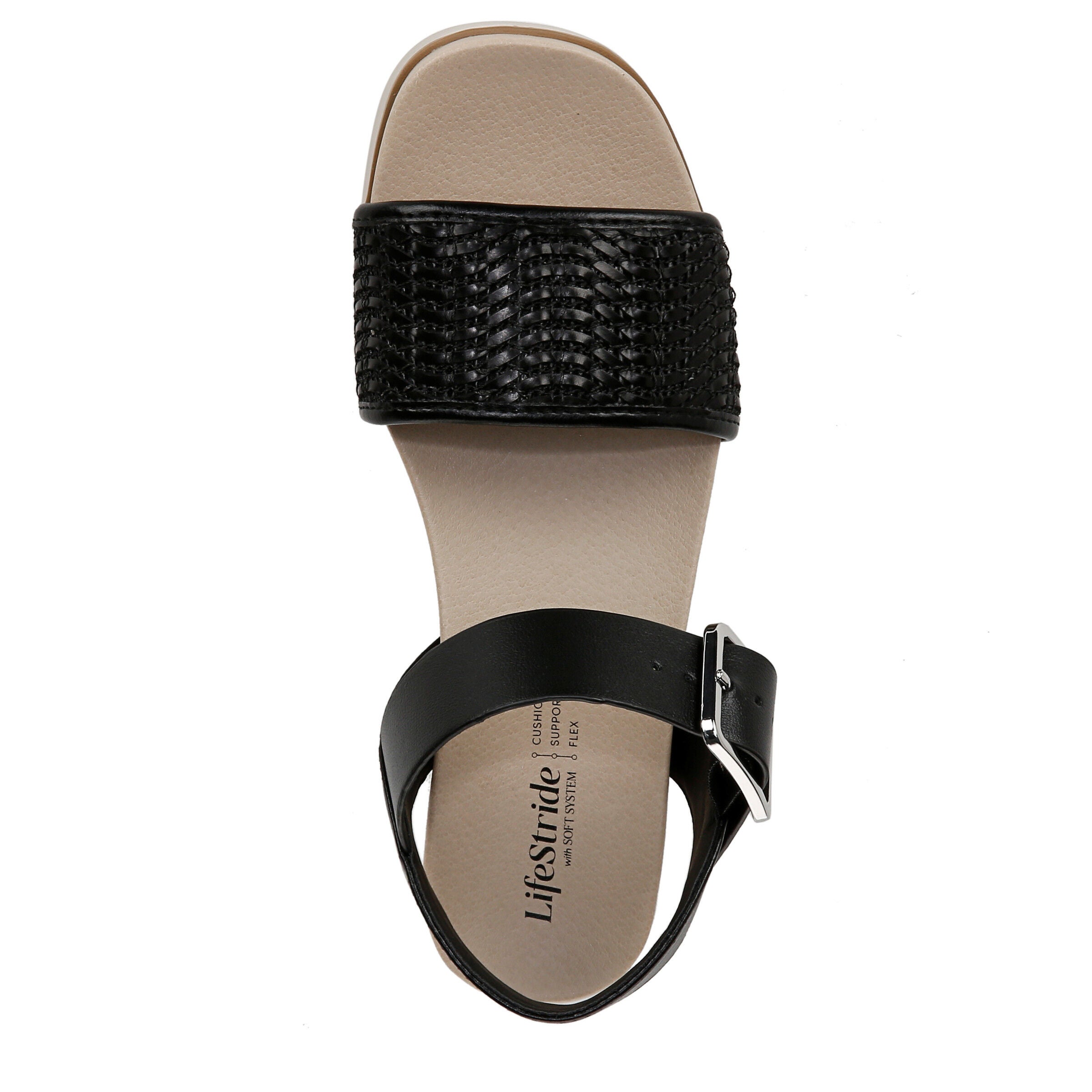 Gillian2 Sandal, BLACK, alternate image number 6