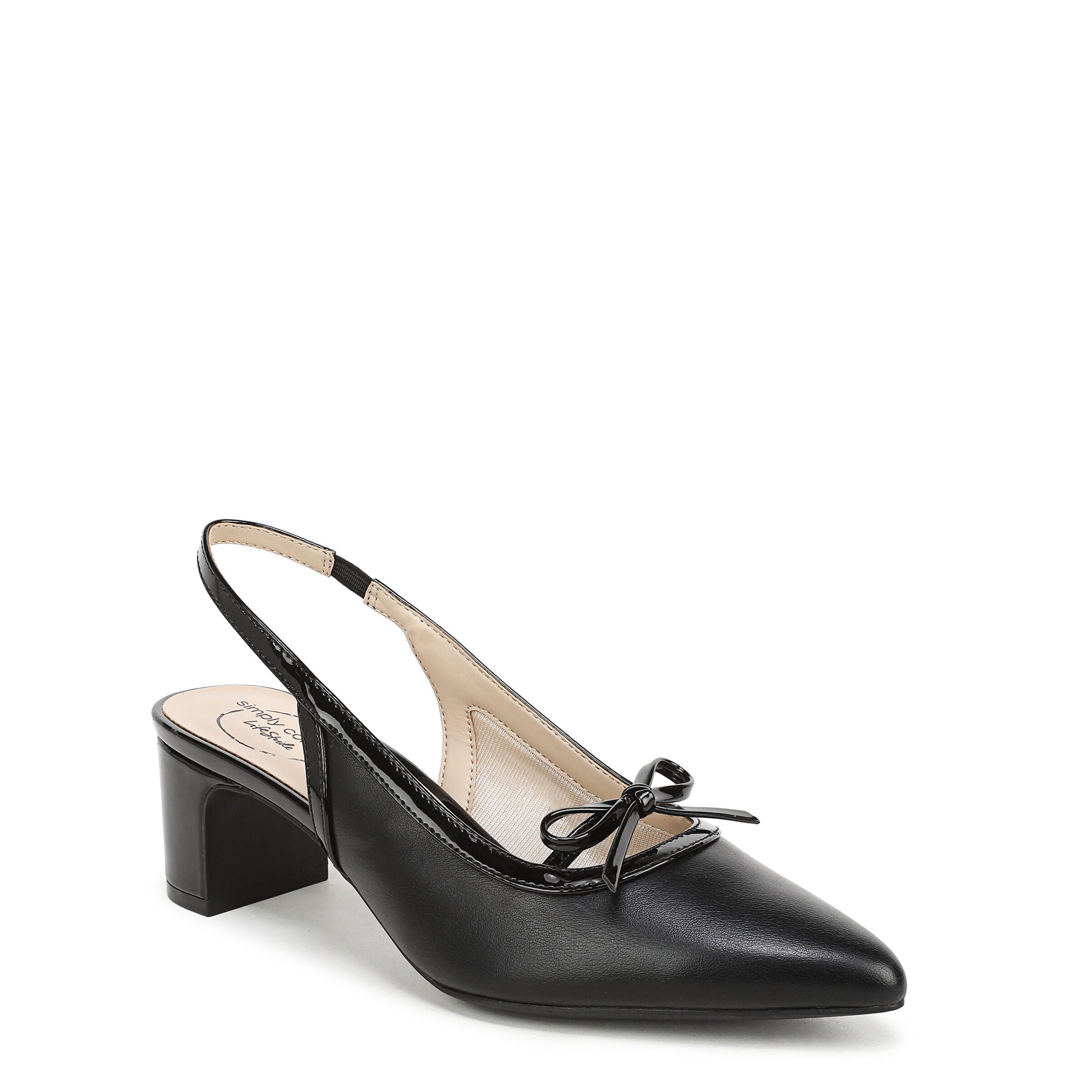 Maisy Slingback Pump, BLACK, hi-res image number 0