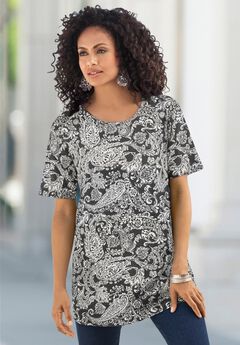 Plus Size Cotton Ultimate Crewneck Tee