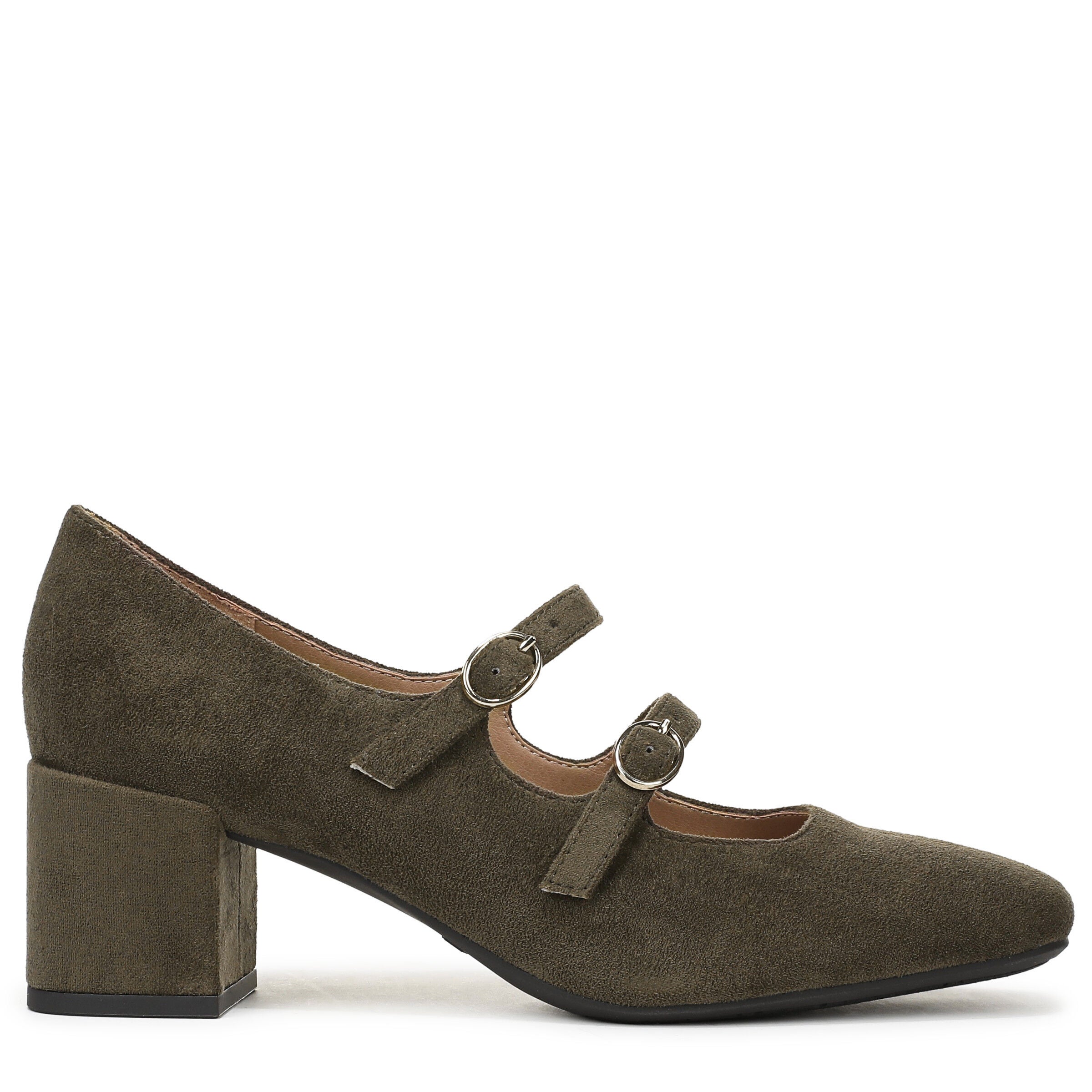 Claudette Mary Jane Pump, ARMY GREEN, alternate image number 3