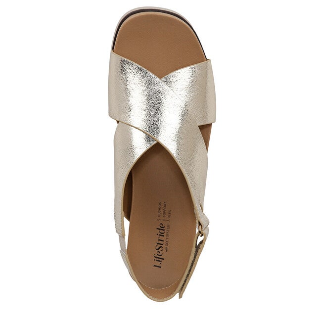 Georgina Sandal, PLATINO GOLD, alternate image number 6