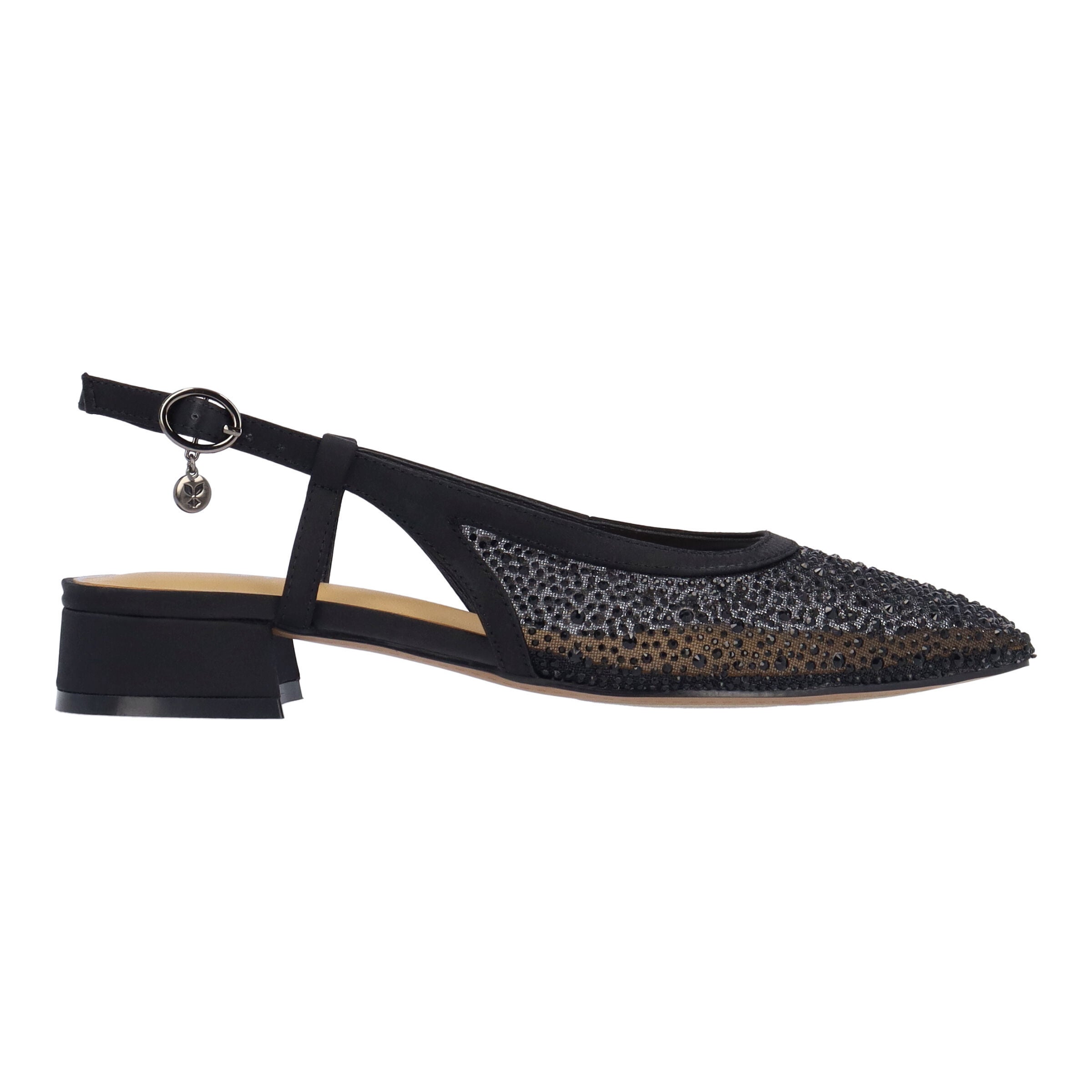 Layton Slingback Pump, BLACK, alternate image number 3
