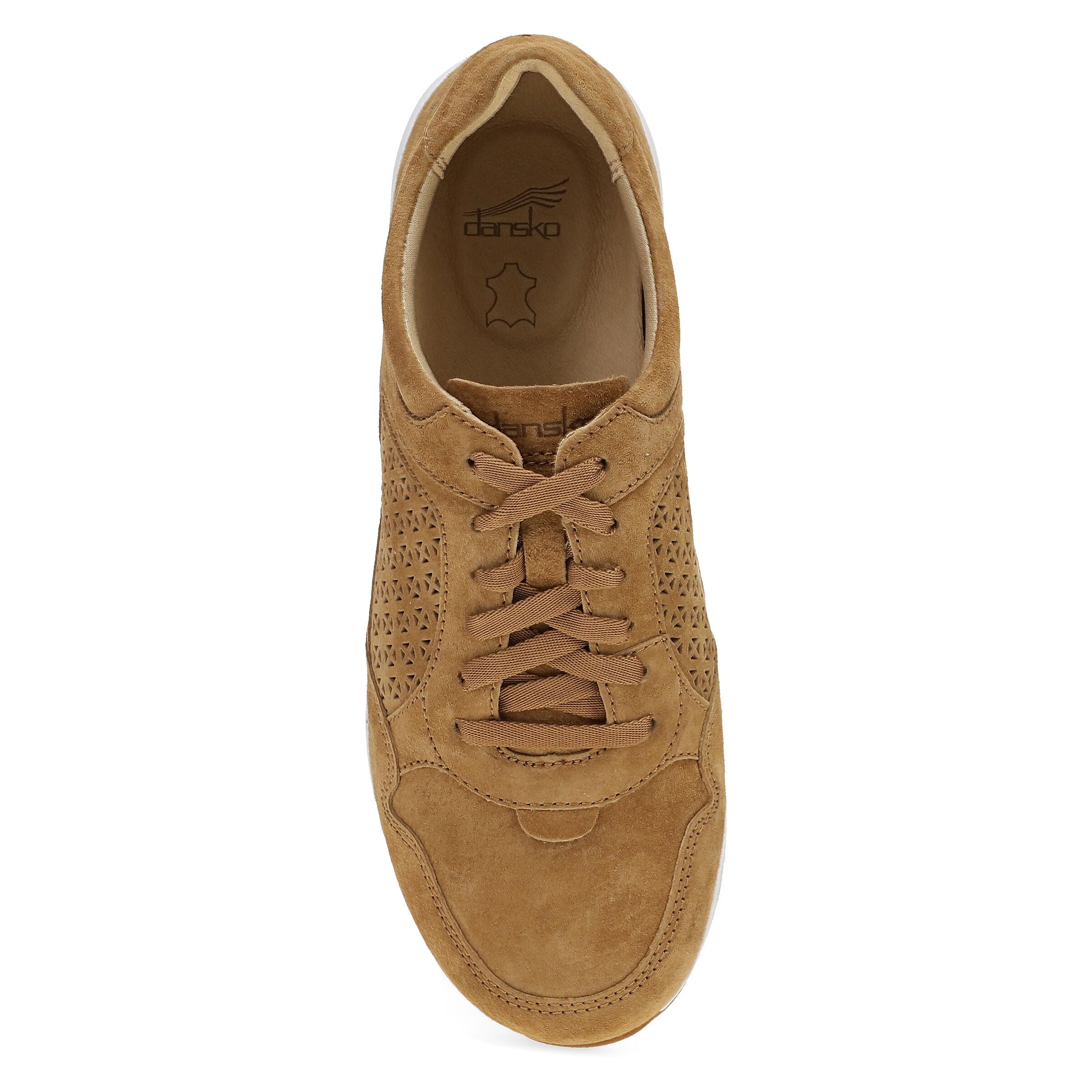 Catie Laceup Sneaker, TAN, alternate image number 5