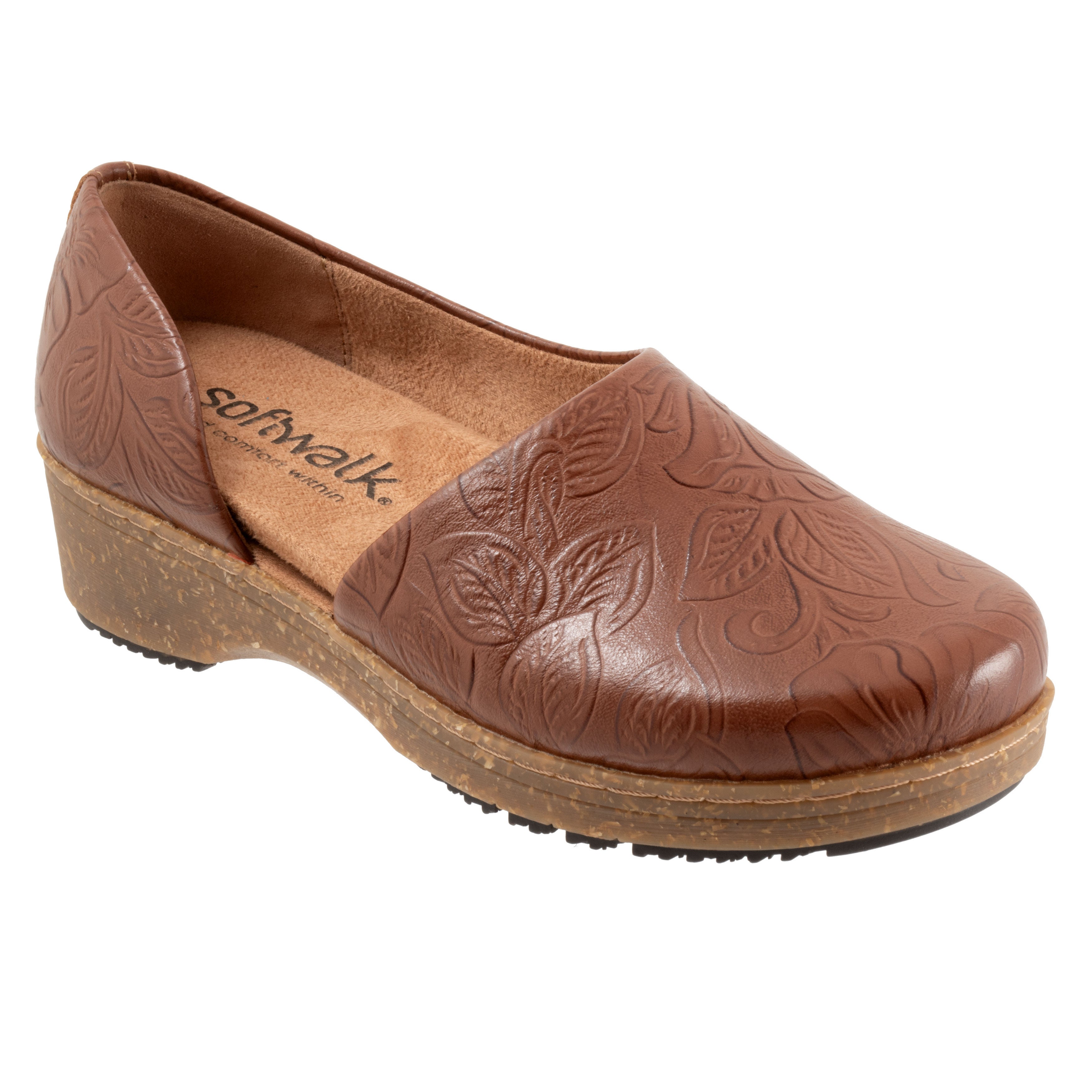 Addie Clog, LUGGAGE FLORAL, hi-res image number 0