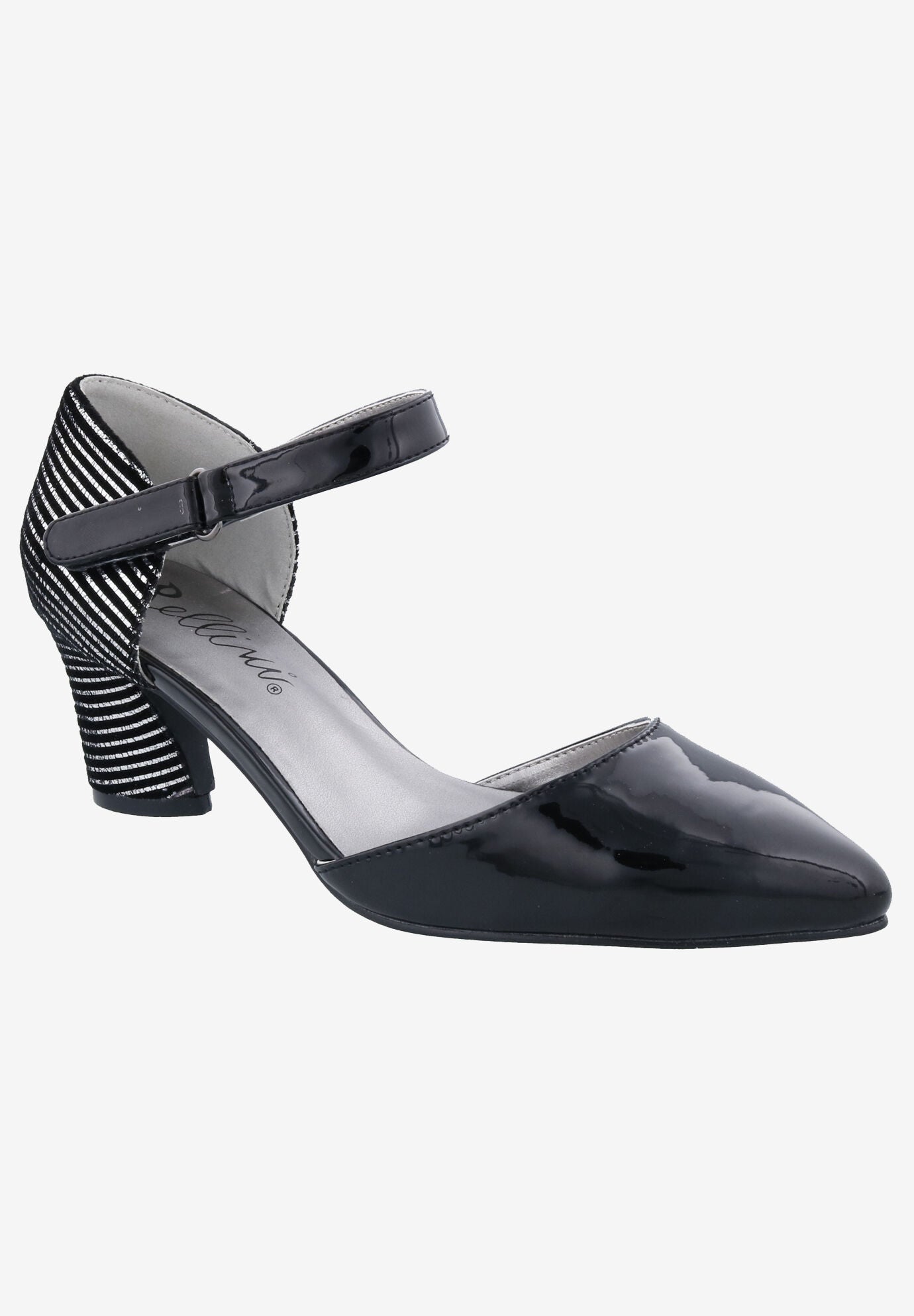 Lite Pump, BLACK PATENT CORDUROY, hi-res image number 0