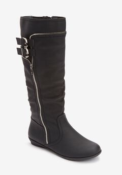 Plus Size Black Boots
